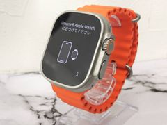 【Apple Watch】 Ultra 2 GPS+Cellularモデル 49mm MREH3J/A 【オレンジオーシャンバンド】