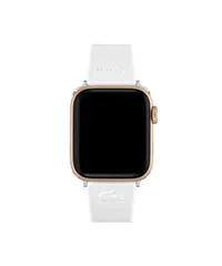 Lacoste Petit Piqué シリコン ユニ Apple Watchストラップ ホワイト 2050006-38/40mm [ホワイト]
