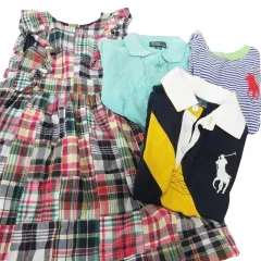 ポロ ラルフローレン POLO RALPH LAUREN ポロシャツ ワンピース 4点セット おまとめ 女の子 男の子 国内正規 6 120 マルチカラー