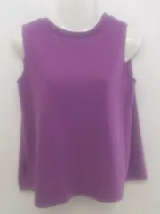 ◇ Simplicite シンプリシテェ ノースリーブ カットソー パープル レディース P  【1301180007742】のサムネイル