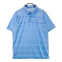 サイズ：XL UNDER ARMOUR アンダーアーマー  半袖ポロシャツ  ブルー系 [240101474076] ゴルフウェア メンズ ストスト