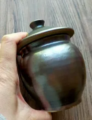 正島克哉　蓋物陶器　塩壺　梅干し壺 正島克哉