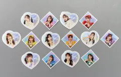 【中古】キャラカード 全14種セット FRUITS ZIPPER ステッカー 「FRUITS ZIPPER MV『かがみ』公開記念!ラッフルくじ」 F賞