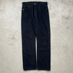 00年代 Levi's ユーロリーバイス 501 ブラックデニムパンツ メンズW32相当 