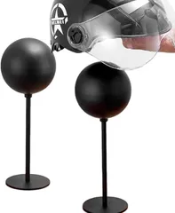 IMPACTオンライン 互換品 ヘルメット スタンド ホルダー ハンガー ディスプレイ 置き バイク 収納 玄関 置き型x2個のサムネイル