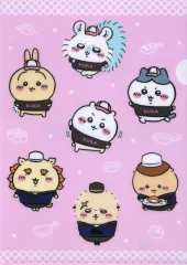 【中古】クリアファイル 1.ピンク クリアファイル 「ちいかわ なんか小さくてかわいいやつ×くら寿司(2024年)」 キャンペーン特典 第1弾