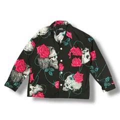 【美品】Yohji Yamamoto スカルローズシャツ WILDSIDE YOHJI YAMAMOTO × ©SAINT Mxxxxxx Collaboration