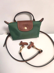 Longchamp ロンシャン　トート　ショルダーバッグ・プリアージュ・XSミニ　緑
