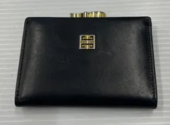 GIVENCHY ジバンシィ 小銭入れ ウォレット がま口 黒 ブラック