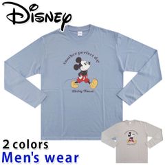 ディズニー 長袖 Tシャツ メンズ ミッキー マウス Disney グッズ 4477-9500A