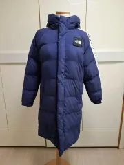 ノースフェイス ダウンジャケット ロング キッズ 140センチ 古着 ザノースフェイス キッズ ダウンジャケット ブラック 140 - メルカリ