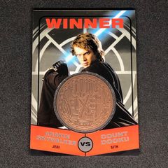 Anakin Skywalker / アナキン・スカイウォーカー 2015 Topps クローム ブロンズメダリオン #ASCD3