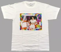 【中古】Tシャツ [単品] 隈本茉莉奈(虹のコンキスタドール) キンクリ堂限定オリジナルTシャツ ホワイト Lサイズ 「CD RAINBOW SUMMER SHOWER Special Limited盤」 キンクリ堂完全受注生産グッズセット同梱品