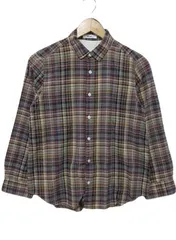 【送料無料】【美品】niko and... ニコアンド チェック柄 チェックシャツ 赤 ベージュ レディース Mサイズ ■L23209AWS20-20022950(（4）6/06