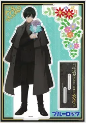【中古】アクリルスタンド・アクリルパネル 糸師凛 BIGアクリルスタンド BIRTHDAY FLOWERver. 「ブルーロック」 AnimeJapan 2024通販限定
