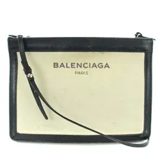 バレンシアガ BALENCIAGA ネイビーポシェット ショルダーバッグ 