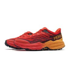 HOKA ONEONE(ホカ オネオネ) SPEEDGOAT 5 Fiesta Red Radiant Yellow スニーカー 新品未使用 箱付き男女兼用#わふうひゃっぽうばこ