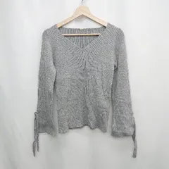 ◇ ⊇ Mila Owen ミラオーウェン 長袖 ニット サイズ0 グレー系 レディース E  【1503060016893】