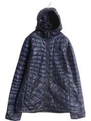 【お得なクーポン配布中!】 ノースフェイス 中綿 ナイロン パーカー ジャケット レディース L 古着 The North Face サーモボール キルティング パッカブル フルジップ
