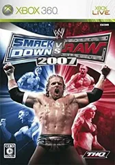 【中古】「非常に良い」WWE 2007 SmackDown! VS RAW - Xbox360