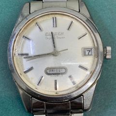 CITIZEN 腕時計 PARA40M 27石 デート メンズ シルバー 自動巻 - メルカリ
