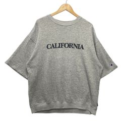 RON HERMAN ロンハーマン RHC ×Champion チャンピオン CALIFORNIA 半袖 スウェット グレー サイズXL 正規品 / 51597のサムネイル