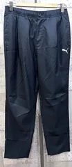 極美品 PUMA PCPC ウーブン クロップド テーパード パンツ 薄手 ストレッチパンツ ブラック 黒 680683-01
