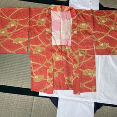 着物用羽織り　しつけ糸付き