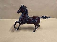 銅製 駿馬 置物 赤銅色 工芸品 オブジェ 縁起物 銅製 駿馬 置物 赤銅色 工芸品 オブジェ 縁起物 - メルカリ