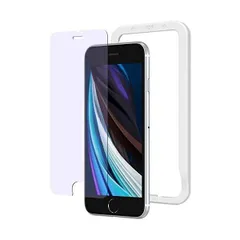 NIMASO ガラスフィルム ブルーライトカット iPhone SE 第2世代 2020 iPhone8 / 7 用 保護 フィルム アイフォン 6