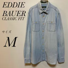 エディバウアー　 CLASSIC FIT サイズM 長袖デニムシャツ