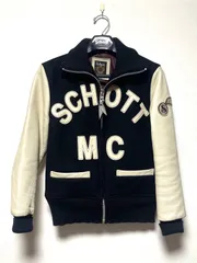 希少　schott ショット　トランプ　ワッペン　スタジャン　ブルゾン 3122075-4.jpg