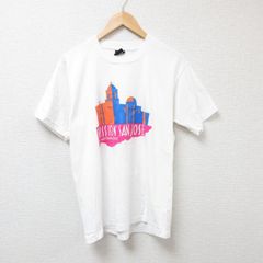 M/古着 スクリーンスターズ 半袖 ビンテージ Tシャツ メンズ 80s サンジョー クルーネック 白 ホワイト 25jul07 中古