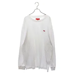 SUPREME (シュプリーム) 23AW Small Box Logo L/S Tee スモールボックスロゴ 長袖Tシャツ ロンT ホワイト
