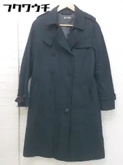 ■ ◎ FREAK'S STORE フリークスストア 長袖 トレンチコート サイズM ネイビー レディース  【1104010012455】のサムネイル