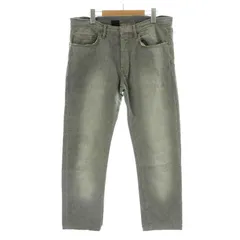 激レア DIOR HOMME コーティング デニム パンツ フルレングス 32