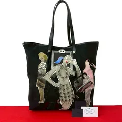PRADA トートバッグ ロボット テスートナイロン A4収納可能 PRADA トートバッグ ロボット テスートナイロン A4収納可能