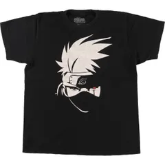 古着 NARUTO SHIPPUDEN ナルト疾風伝 はたけカカシ アニメ キャラクタープリントTシャツ メンズM相当/eaa531924