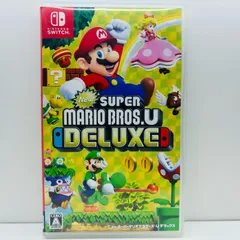 【飾磨店】 中古  | 任天堂 ゲームソフト ＮＥＷスーパーマリオブラザーズＵ　デラックス Nintendo Switch アクション 2019年製 HAC-P-ADALA 【646】