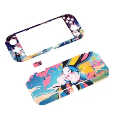 【特売】PlayVital ZealProtect Nintendo Switch Liteに対応用保護シェル(パタンデザイン)、Switch Liteに対応用人間工学に基づいたデザインしたハードシェル、グラススクリーンフィルム＆スロットカバー＆ボタンキャップ