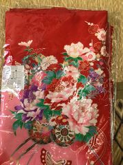 しちろう＊布団 当時物 昭和レトロ 着物柄 和 寝具 はビンテージ 花柄 しちろう様専用＊布団 当時物 昭和レトロ 着物柄 和 寝具 はビンテージ