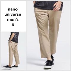 0362【新品未使用】nano universe綿麻スーパーライトイージーパンツ