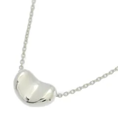 TIFFANY ＆ Co. ティファニー ビーン/ビーンズネックレス・ペンダント/Sv925-3.1g/シルバー/プレゼント/記念日【♀】【S】【レディース】★■551384【中古】