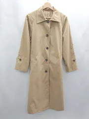 ◇ ⊇◎ GU ジーユー 長袖 ステンカラーコート サイズS ベージュ メンズ E  【1501160017673】