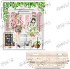 【中古】アクリルスタンド・アクリルパネル 春山花奈＆薄頼瑞希 描き下ろしアクリルジオラマ 「花は咲く、修羅の如く」
