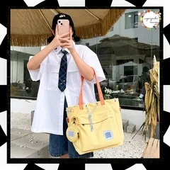 トートバッグ 大容量 巾着 ナイロンバッグ レディース お洒落 ロゴ マザーズバッグ カジュアル  A4サイズ対応  肩掛け 大きめ 軽量 通勤 通学 カバン コインケース付き ナイロントート 2WAY ビックトート 可愛い ポケット豊富 6HANC-001