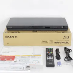 ブルーレイレコーダーSONY Zシリーズ BDZ-ZW1900 購入証明書 BDZ-ZW1900 オーナーレビュー | ブルーレイディスクレコーダー