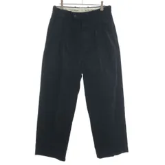 Steven Alan スティーブンアラン BIO CORDUROY IN2PLEATED DRESS コーデュロイパンツ 8114-104-0988 ブラック Mのサムネイル
