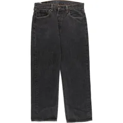 古着 リーバイス Levi's 501 ブラックデニム ストレートデニムパンツ メンズw31相当/eaa554428