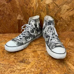 USED USA製 CONVERSE コンバース ALL STAR HI CAMO 31.5cm オールスター ハイカット カモ 90s MADE IN USA